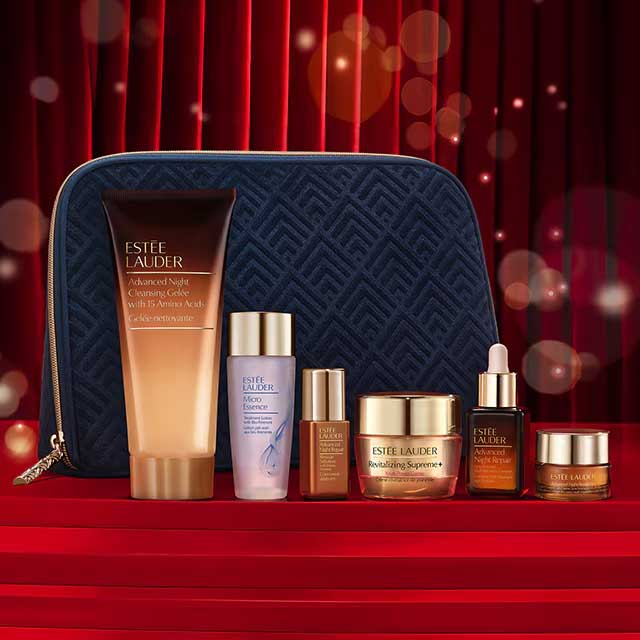 Win An Estee Lauder The Glow Effect 7 Piece Skincare Gift Set Worth 