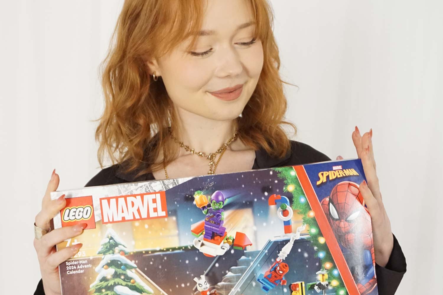 Beth holding one of our free entry competitions prizes