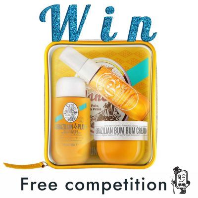 Free UK cosmetics competition: win Sol de Janeiro Bum Bum Jet Set