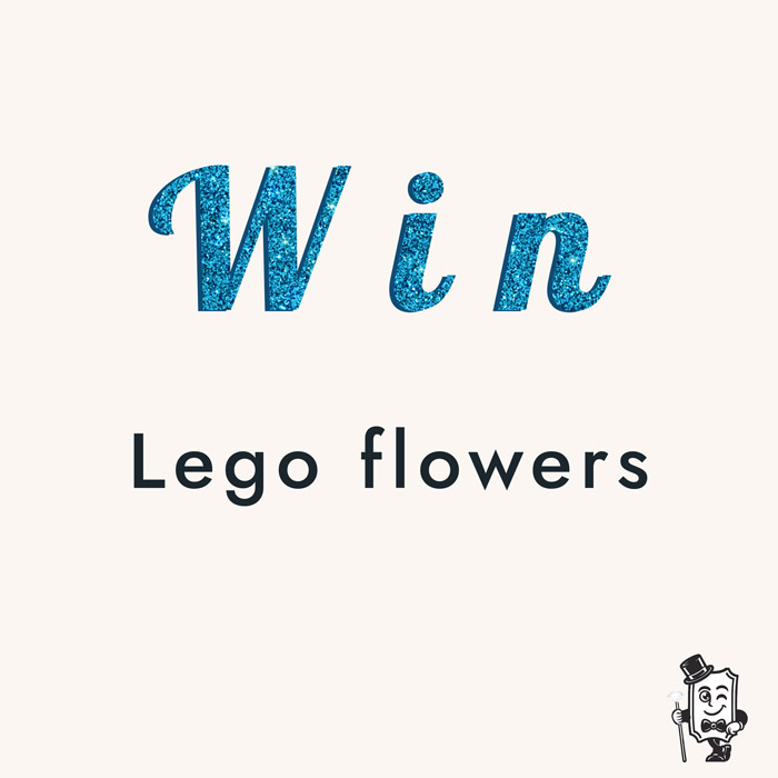 Win Lego flowers competitions