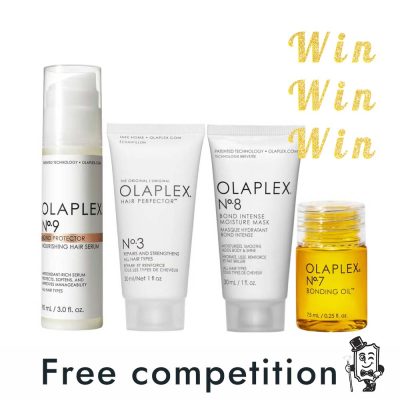 Win an Olaxplex hair bundle - free UK cosmetics competition