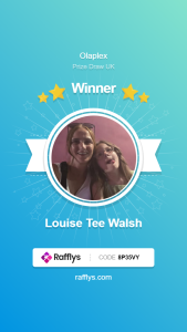 Olaplex free UK competition winner