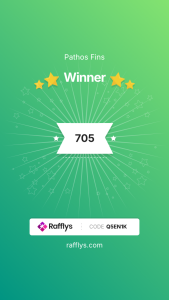 Pathos fins winner certificate